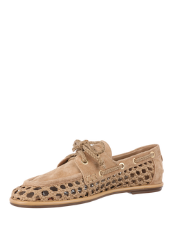 Sam Edelman Bria Leather Loafers, Cyprus Tan - view 2, Cyprus Tan