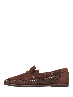 Sam Edelman Bria Leather Loafers, Ande Brown - view 2, Ande Brown
