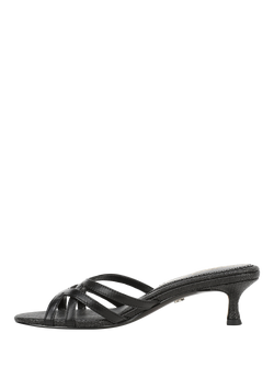 Sam Edelman Camille Kitten Heel Sandals, Black - view 2, Black