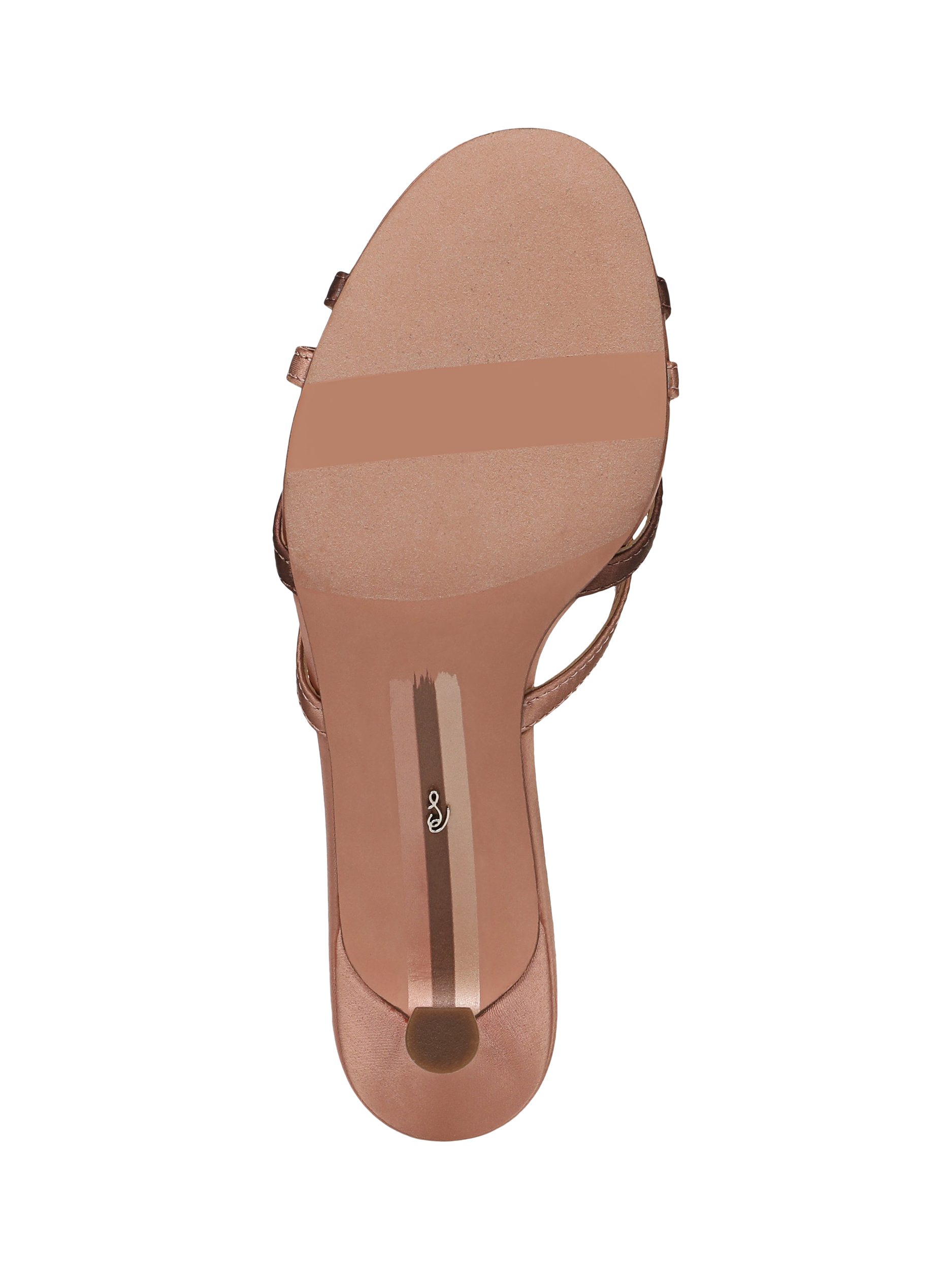 Product image 6 of 6, which shows Sam Edelman Camille Kitten Heel Sandals, Pink, 3.5