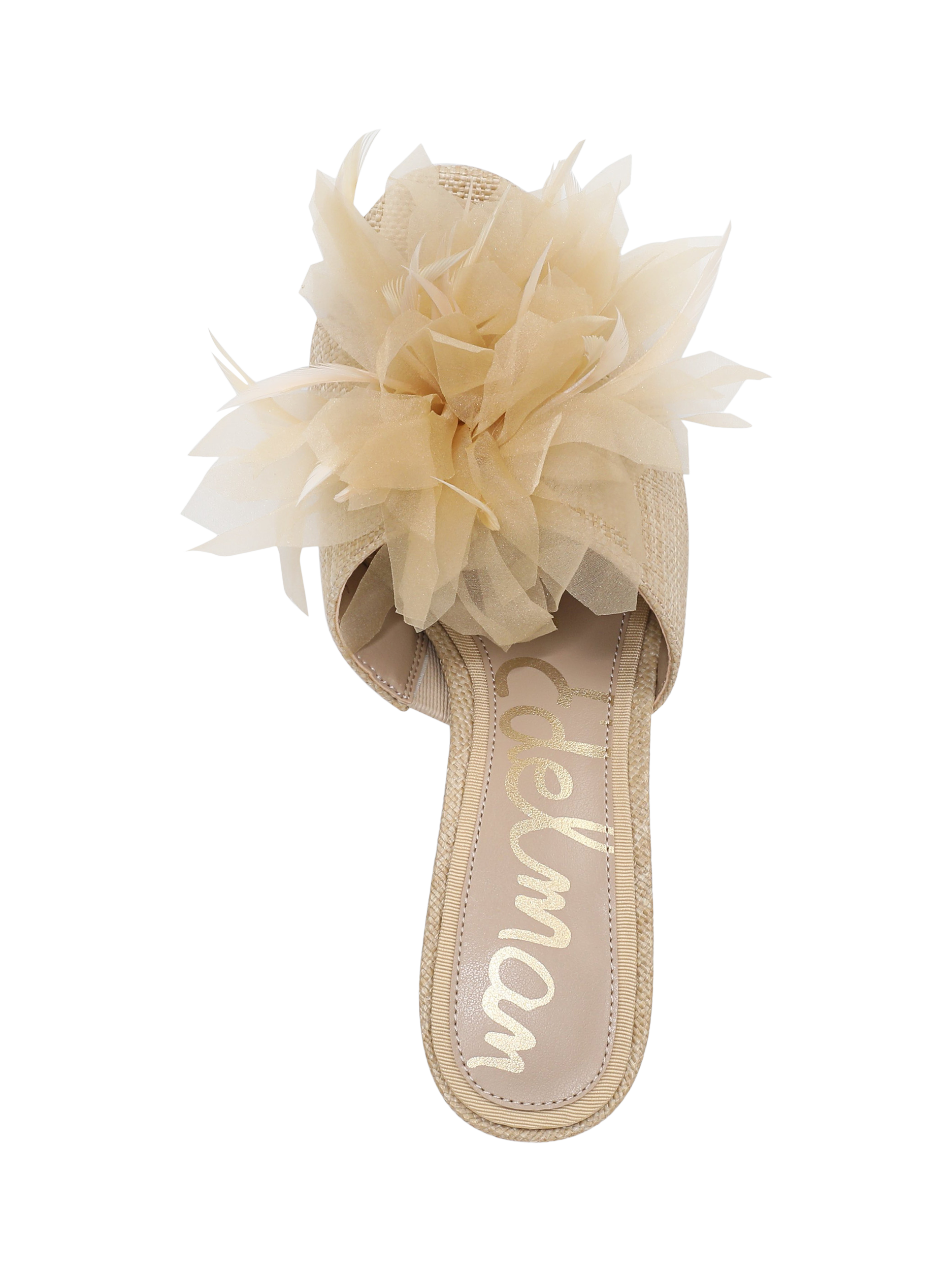 Product image 5 of 6, which shows Sam Edelman Jace Stiletto Heel Mule Sandals, Light Almond, 3.5