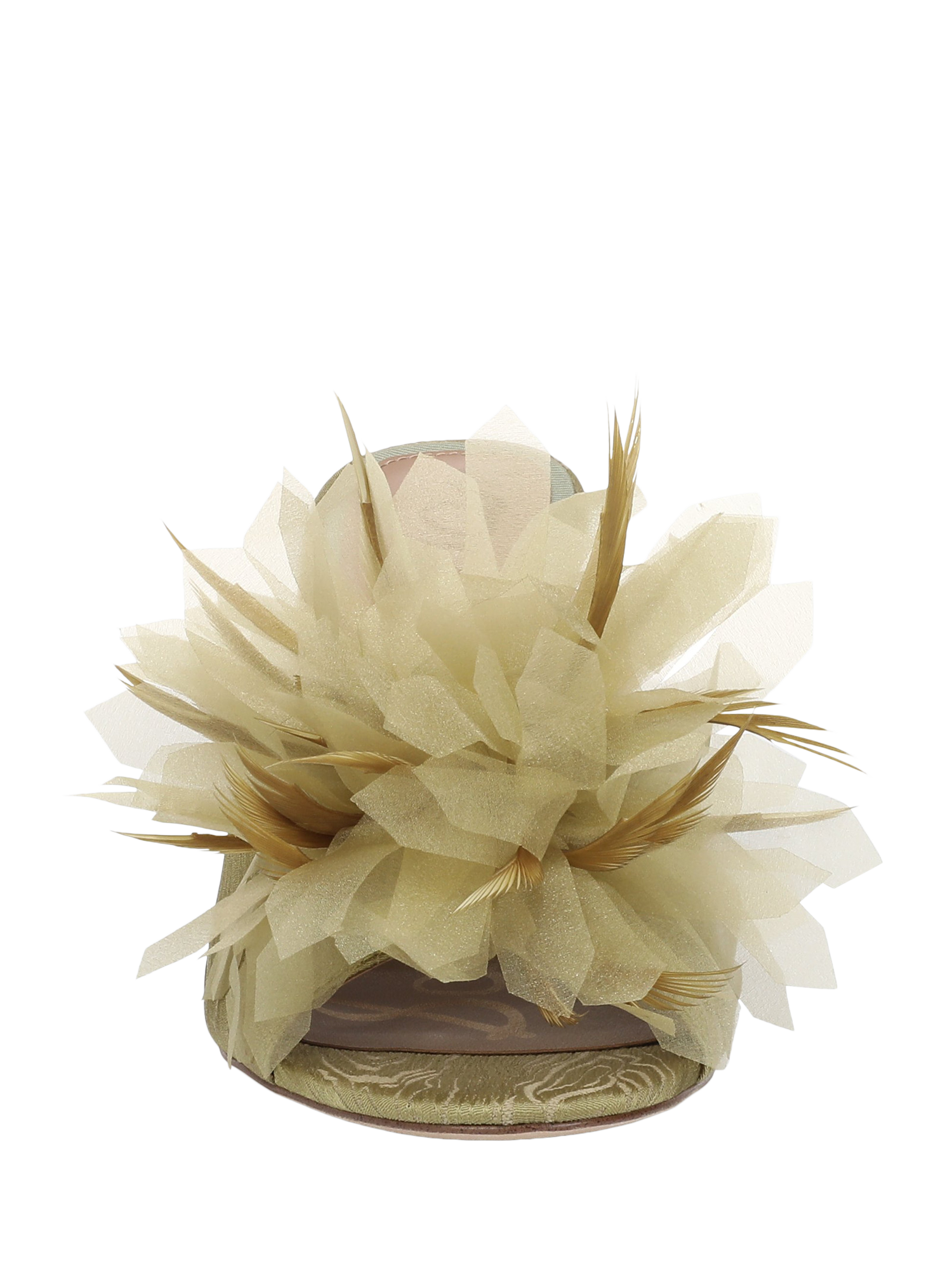 Product image 3 of 6, which shows Sam Edelman Jace Stiletto Heel Mule Sandals, Soft Fern, 3.5