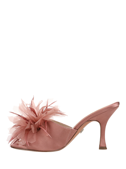 Sam Edelman Jace Stiletto Heel Mule Sandals - view 2, Winter Peony