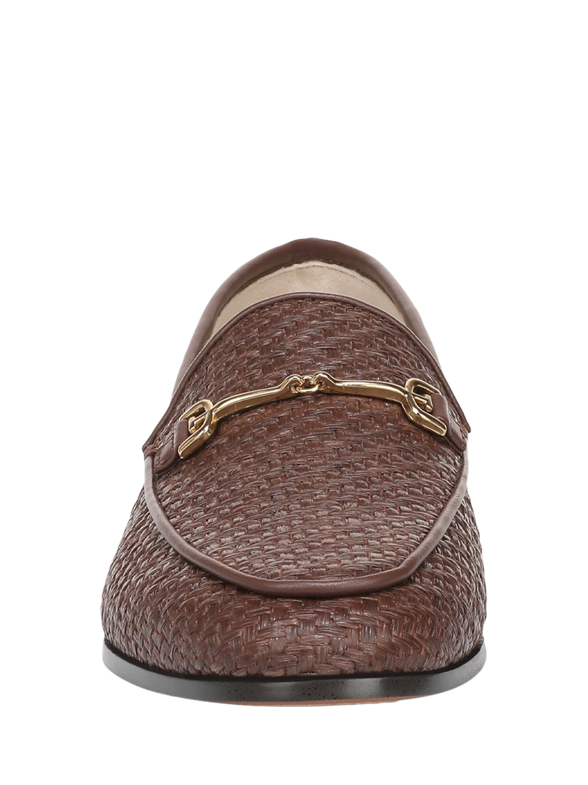 Product image 3 of 6, which shows Sam Edelman Loraine Leather Loafers, Bourbon, 3.5