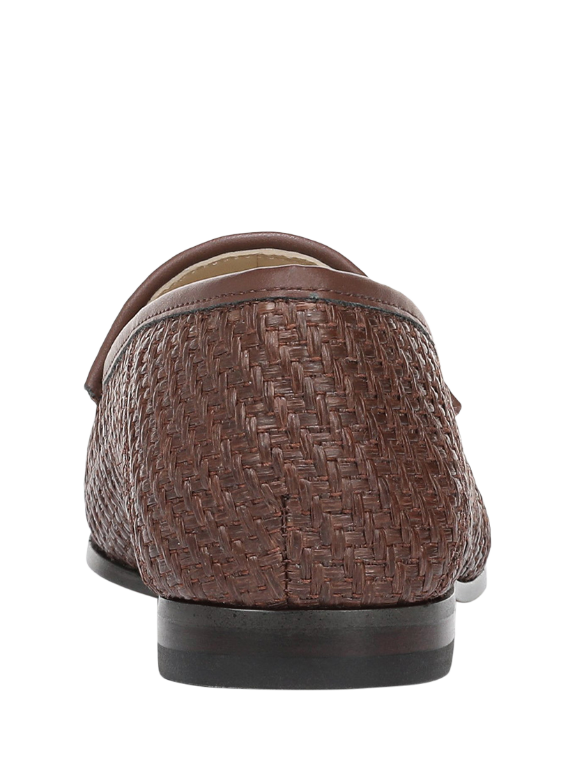 Product image 4 of 6, which shows Sam Edelman Loraine Leather Loafers, Bourbon, 3.5