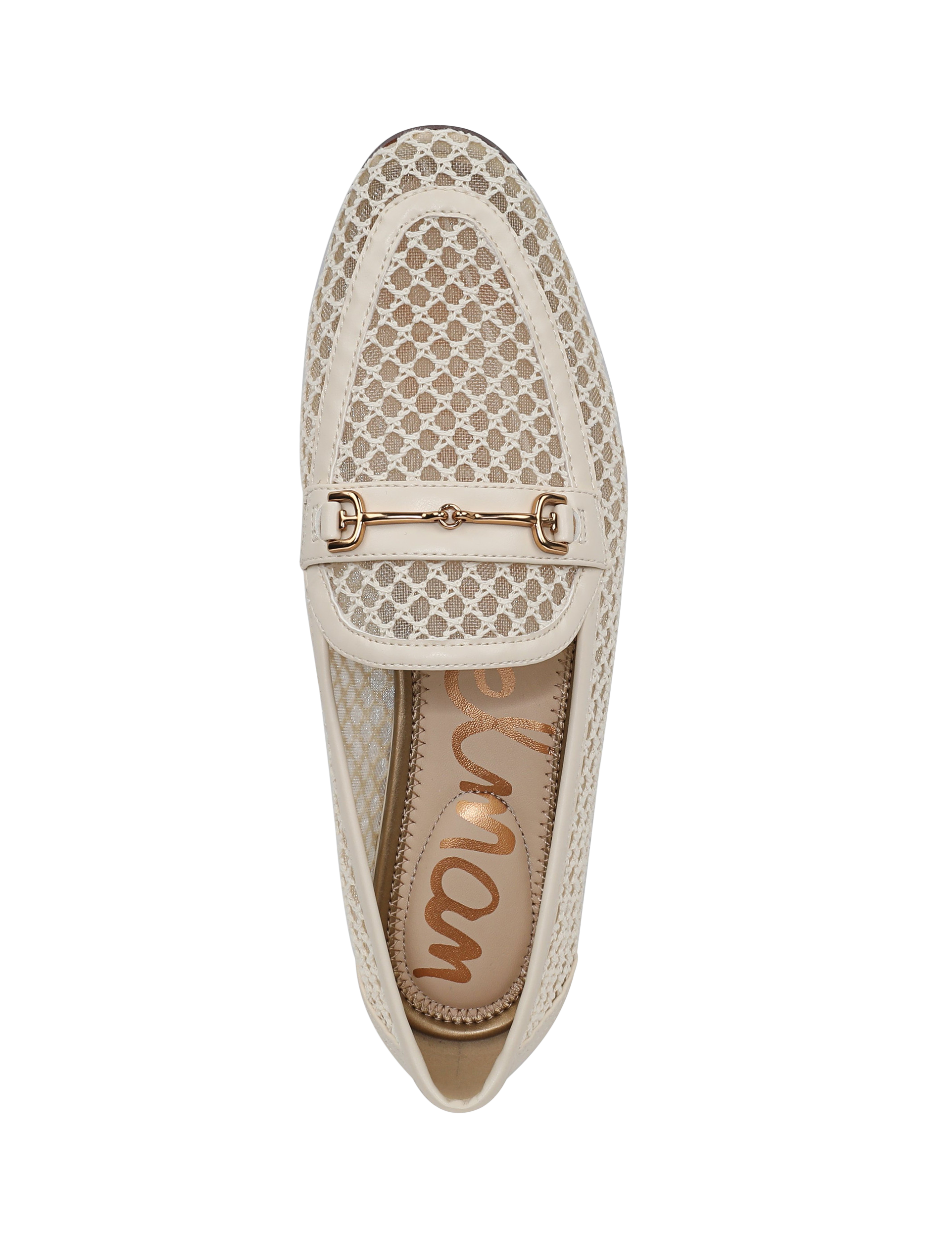 Product image 5 of 6, which shows Sam Edelman Loraine Mesh Loafers, Modern Ivory, 3.5