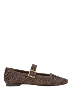 Sam Edelman Michaela Knit Mary Jane Shoes, Bronze, Bronze