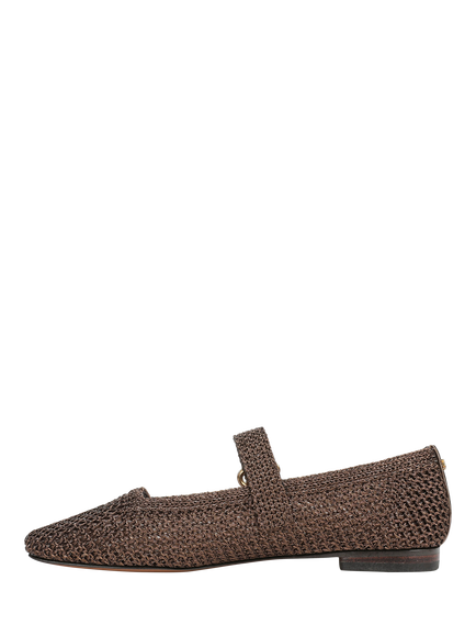 Sam Edelman Michaela Knit Mary Jane Shoes - view 2, Bronze