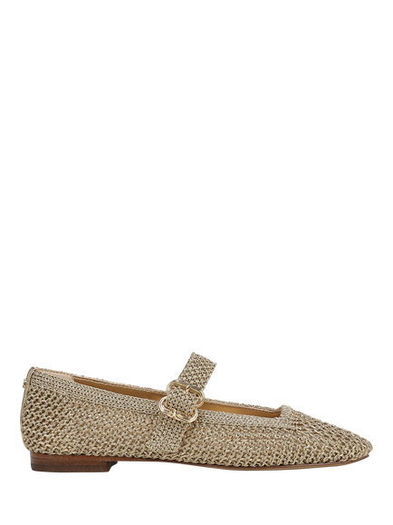 Sam Edelman Michaela Knit Mary Jane Shoes, Amber Gold