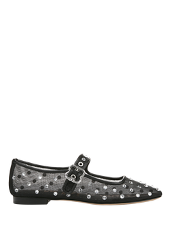 Sam Edelman Michaela Shine Mary Jane Ballerina Pumps, Black, Black
