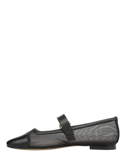 Sam Edelman Miranda Mesh Mary Jane Ballerina Pumps, Black - view 2, Black