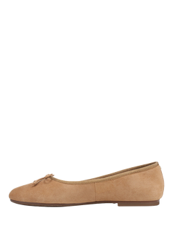 Sam Edelman Alie Ballerina Pumps - view 2, Cyprus Tan