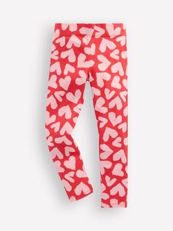 Mini Boden Kids' Fun Leggings, Red, Red