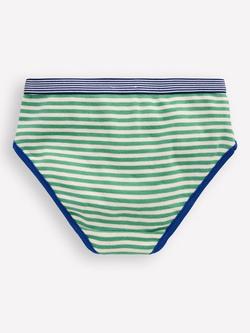 Mini Boden Kids' Briefs, Pack of 5, Rainbow Stripe - view 2, Rainbow Stripe