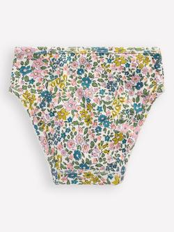 Mini Boden Kids' Briefs, Pack of 7, Multi Floral/Stripe - view 2, Multi Floral/Stripe