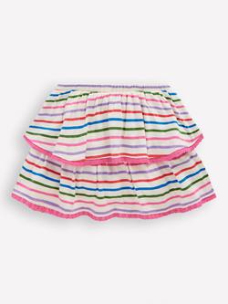 Mini Boden Kids' Ruffle Jersey Skirt, Multi - view 2, Multi