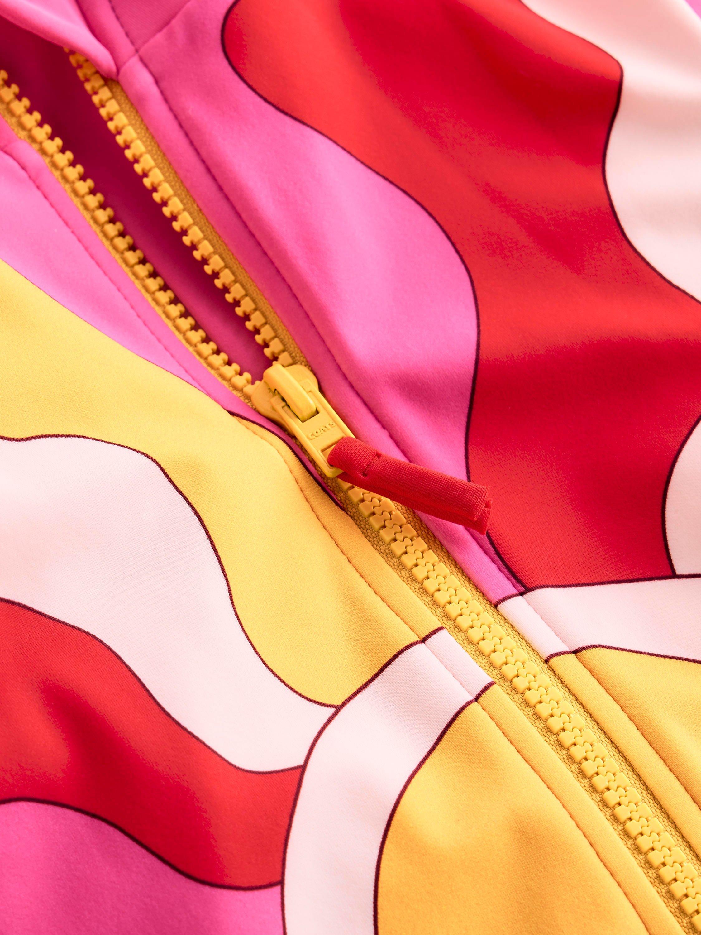 Product image 3 of 3, which shows Mini Boden Kids' Short Sleeve Swimsuit, Multi, 2-3 years