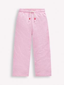 Mini Boden Kids' Bobbie Applique Joggers, Pink, Pink Marl Love