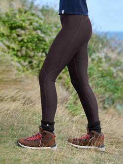 ACAI Altitude Thermal Full Length Leggings - view 2, Chocolate Plum