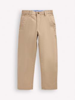 Mini Boden Kids' Classic Slim Fit Chinos, Classic Tan