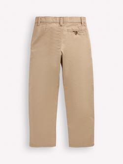 Mini Boden Kids' Classic Slim Fit Chinos - view 2, Classic Tan