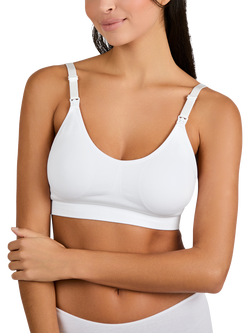 JoJo Maman Bébé Emma-Jane Padded Nursing Bra, White, White