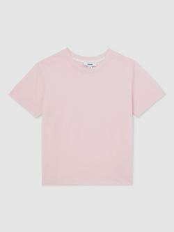 Reiss Kids' Belle T-Shirt, Pink - view 2, Pink