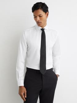 Reiss Storm Cotton Regular Fit Shirt, White, White