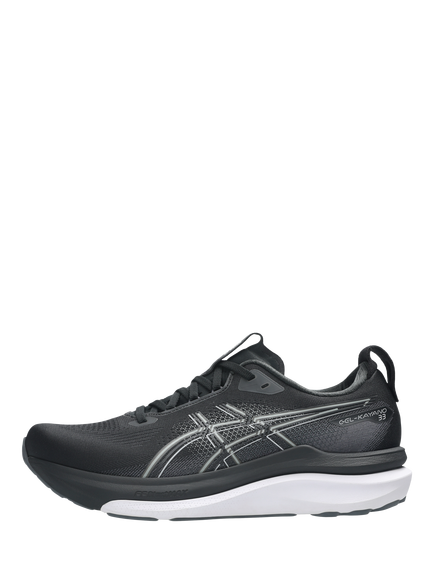 ASICS Men's GEL-KAYANO™ 33 Running Shoes, Black/White - view 2, Black/White