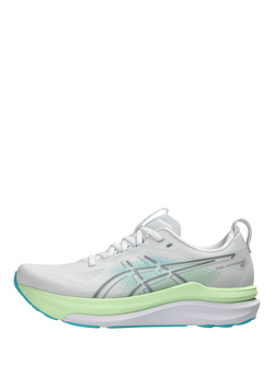 ASICS Men's GEL-KAYANO™ 33 Running Shoes, White/Energy Aqua - view 2, White/Energy Aqua