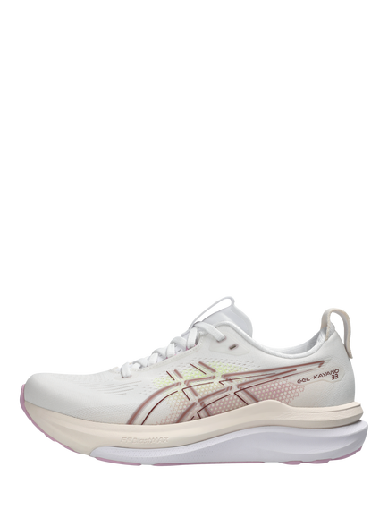 ASICS Women's GEL-KAYANO™ 33 Running Shoes, White/Hazy Lilac - view 2, White/Hazy Lilac