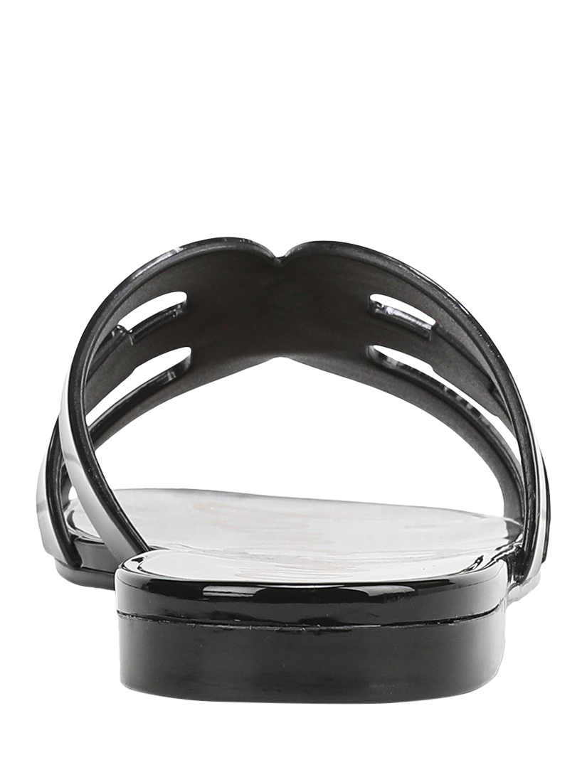 Product image 4 of 6, which shows Sam Edelman Bay Jelly Sandals, Black, 3