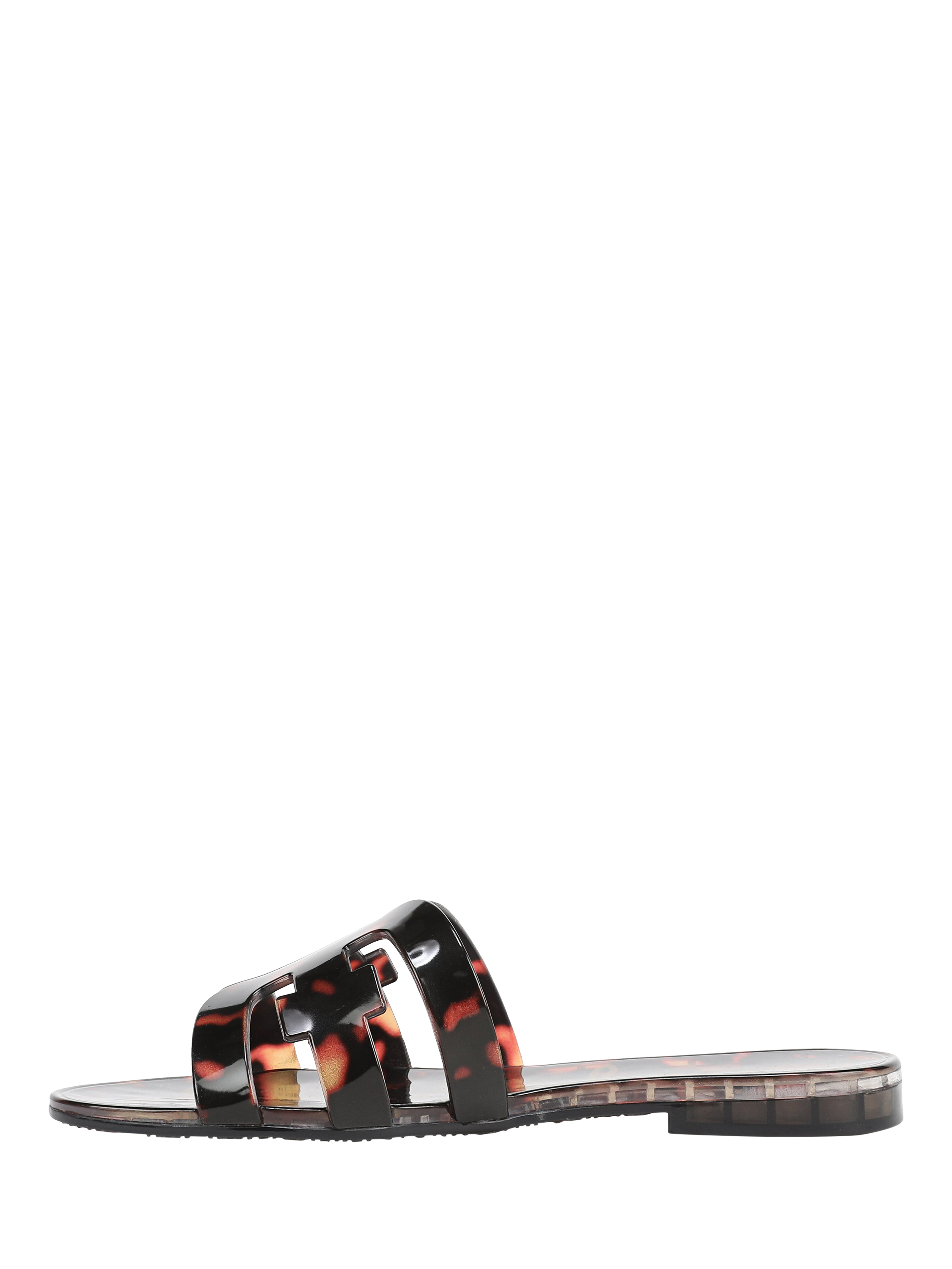 Product image 2 of 6, which shows Sam Edelman Bay Jelly Sandals, Tortoise, 3