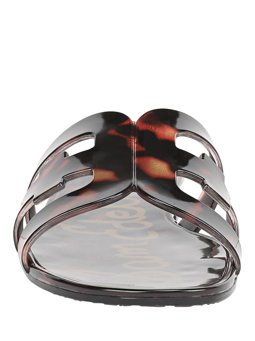 Product image 3 of 6, which shows Sam Edelman Bay Jelly Sandals, Tortoise, 3