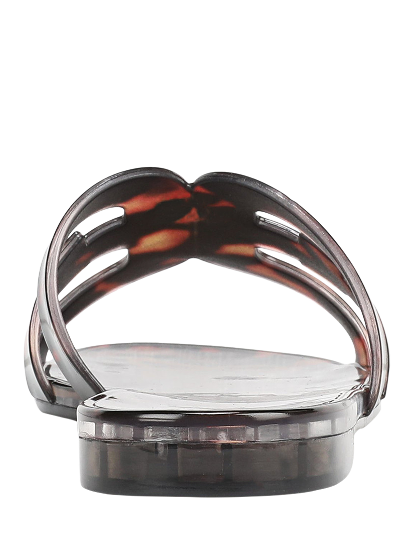 Product image 4 of 6, which shows Sam Edelman Bay Jelly Sandals, Tortoise, 3