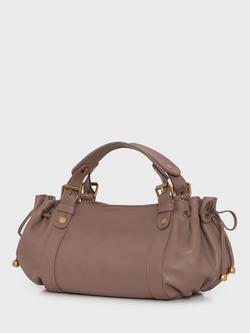 Gerard Darel 12H Rosewood Pure Leather Bag - view 2, Rosewood
