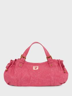 Gerard Darel 24H Denim Shoulder Bag, Pink