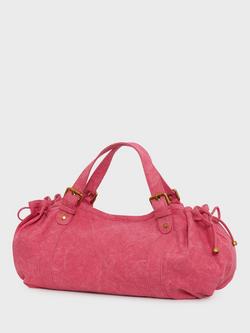 Gerard Darel 24H Denim Shoulder Bag - view 2, Pink