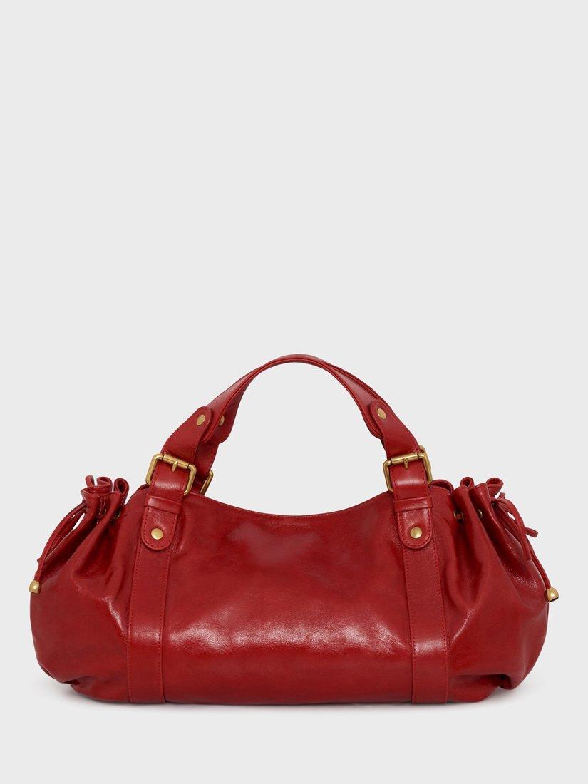 Product image 1 of 4, which shows Gerard Darel 24H Grab Bag, Red, One Size