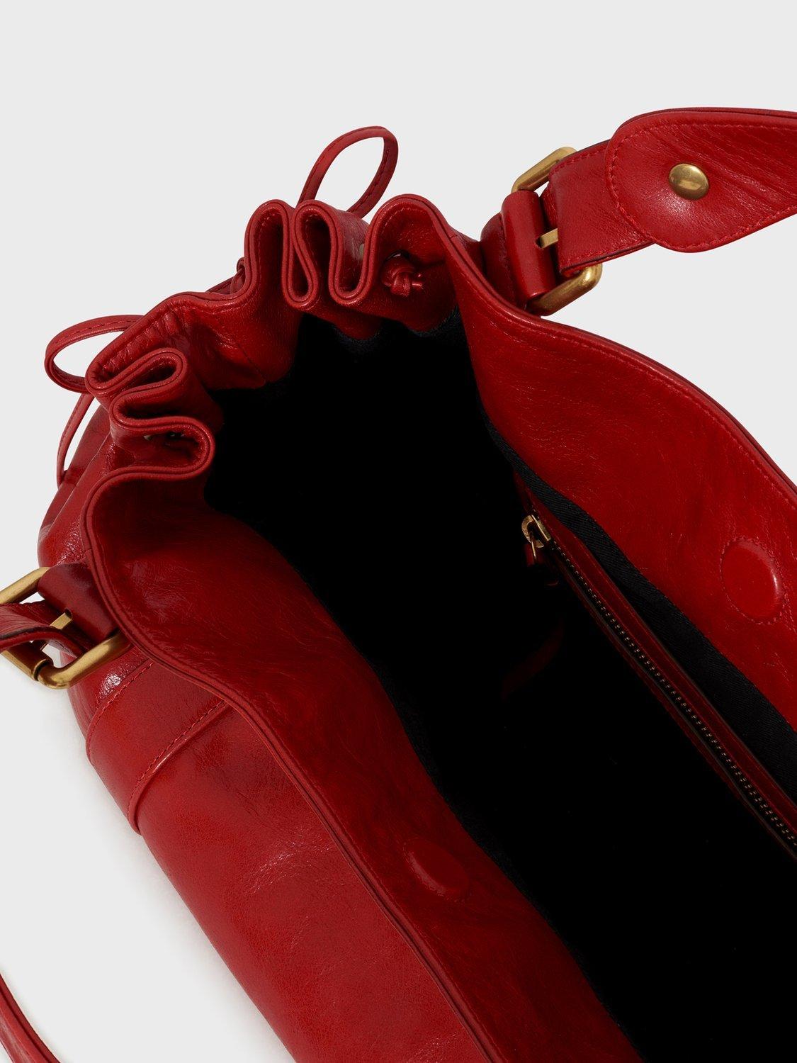 Product image 4 of 4, which shows Gerard Darel 24H Grab Bag, Red, One Size