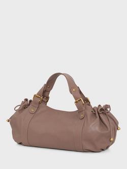 Gerard Darel 24H Rosewood Pure Leather Bag, Rosewood - view 2, Rosewood