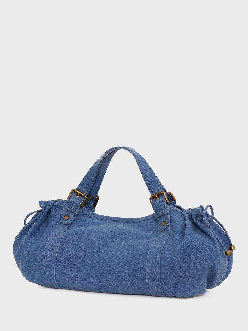 Product image 2 of 3, which shows Gerard Darel 24H Denim Shoulder Bag, Blue Ocean, One Size