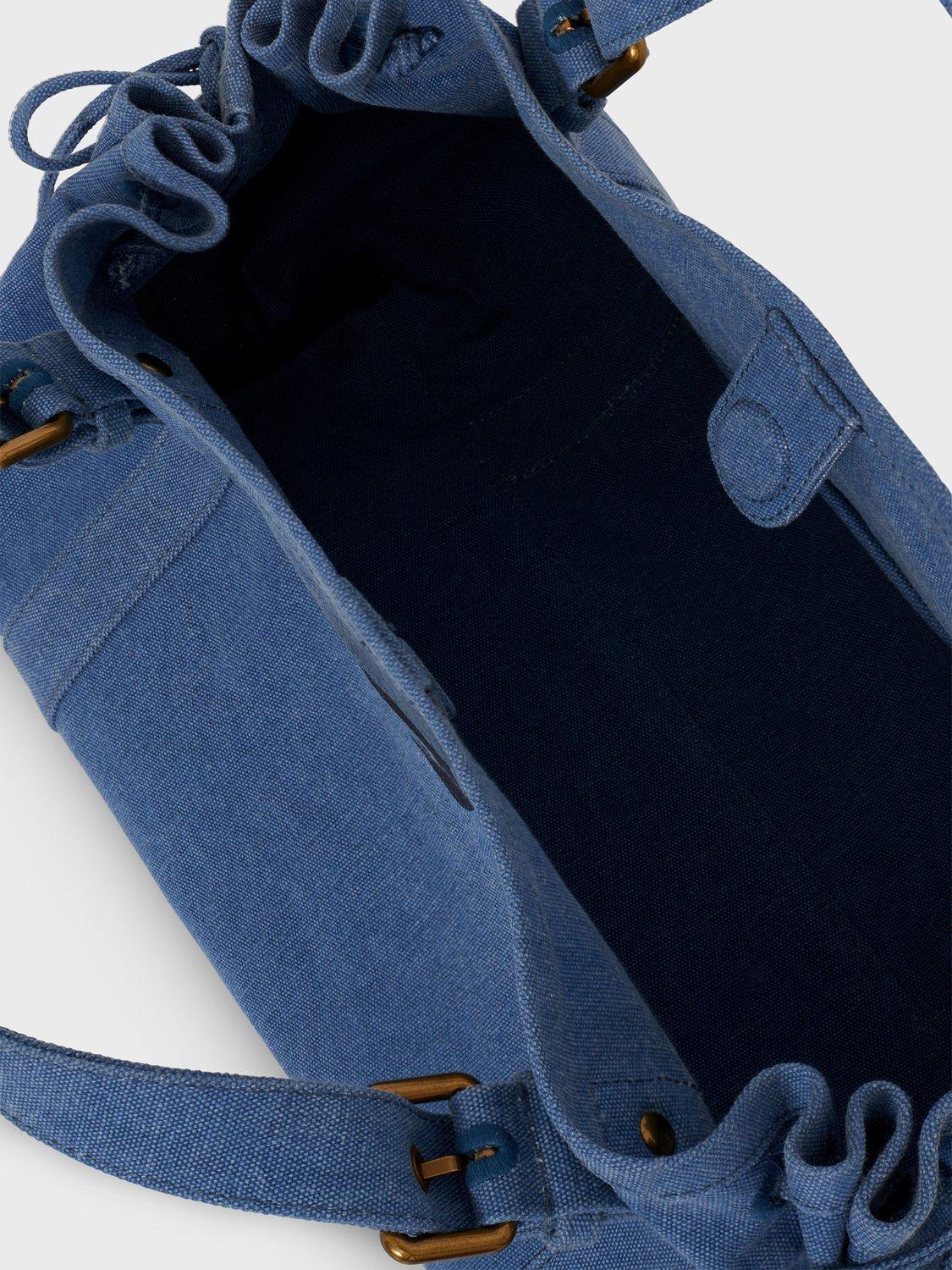 Product image 3 of 3, which shows Gerard Darel 24H Denim Shoulder Bag, Blue Ocean, One Size