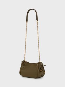 Gerard Darel Le Mini 24 Leather Bag, Khaki - view 2, Khaki