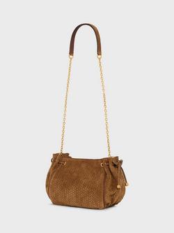 Gerard Darel Le Mini 24 Textured Pure Leather Bag, Amber - view 2, Amber