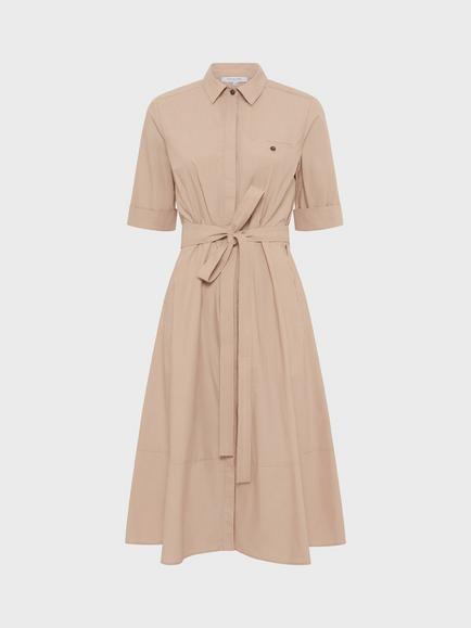Gerard Darel Rana Belted Shirt Dress, Camel, Camel