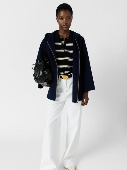 Gerard Darel Patricia Pure Wool Jacket, Navy, Navy