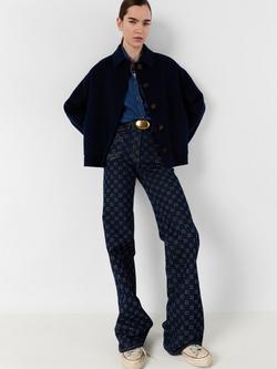 Gerard Darel Perrinea Pure Wool Jacket, Ink, Ink