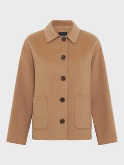 Gerard Darel Perrinea Pure Wool Jacket, Straw, Straw