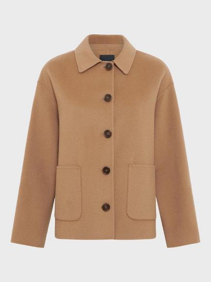 Gerard Darel Perrinea Pure Wool Jacket, Straw, Straw